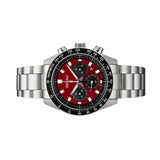 Buy Shop Seiko Prospex US Special Edition Speedtimer Solar Chronograph Red Dial Silver Steel Strap Watch for Men - SSC927 USA Online