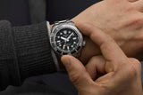 Buy Shop Seiko Prosprex Dark Depths GMT Automatic Black Dial Silver Steel Strap Watch For Men - SPB383J1 USA Online