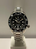 Buy Shop Seiko Prosprex Dark Depths GMT Automatic Black Dial Silver Steel Strap Watch For Men - SPB383J1 USA Online