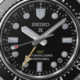 Buy Shop Seiko Prosprex Dark Depths GMT Automatic Black Dial Silver Steel Strap Watch For Men - SPB383J1 USA Online