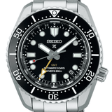 Buy Shop Seiko Prosprex Dark Depths GMT Automatic Black Dial Silver Steel Strap Watch For Men - SPB383J1 USA Online