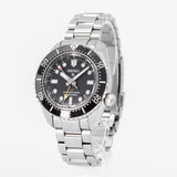 Buy Shop Seiko Prosprex Dark Depths GMT Automatic Black Dial Silver Steel Strap Watch For Men - SPB383J1 USA Online
