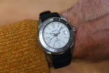 Buy Shop Seiko Shogun Prospex Titanium Divers Automatic White Dial Black Rubber Strap Watch For Men - SPB191J1 USA Online