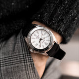 Buy Shop Seiko Shogun Prospex Titanium Divers Automatic White Dial Black Rubber Strap Watch For Men - SPB191J1 USA Online
