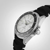 Buy Shop Seiko Shogun Prospex Titanium Divers Automatic White Dial Black Rubber Strap Watch For Men - SPB191J1 USA Online
