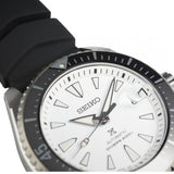 Buy Shop Seiko Shogun Prospex Titanium Divers Automatic White Dial Black Rubber Strap Watch For Men - SPB191J1 USA Online