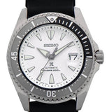 Buy Shop Seiko Shogun Prospex Titanium Divers Automatic White Dial Black Rubber Strap Watch For Men - SPB191J1 USA Online
