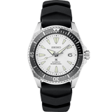 Buy Shop Seiko Shogun Prospex Titanium Divers Automatic White Dial Black Rubber Strap Watch For Men - SPB191J1 USA Online