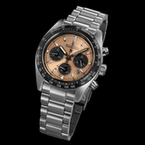 Buy Shop Seiko Solar Prospex Diver Speedtimer Chronograph Limited Edition Brown Dial Silver Steel Strap Watch for Men - SSC951 USA Online
