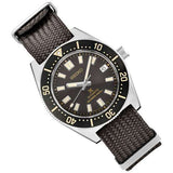 Buy Shop Seiko Prospex 1965 Diver’s Re-Interpretation Automatic Black Dial Brown NATO Strap Watch For Men - SPB239J1 USA Online