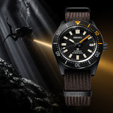 Buy Shop Seiko Prospex Black Series 1965 Limited Edition Black Dial Brown NATO Strap Watch For Men - SPB253J1 USA Online