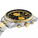Buy Shop Seiko Sport Chronograph Black Dial Two Tone Steel Strap Watch for Men - SSB430P1 USA Online