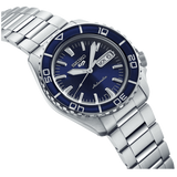 Buy Shop Seiko 5 Sports Automatic Blue Dial Silver Steel Strap Watch for Men - SRPK97K1 USA Online