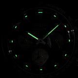 Seiko 5 Sport Black Dial Silver Steel Strap Watch for Men - SSB479P1