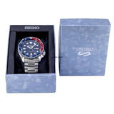 Seiko 5 Sports Automatic Blue Dial Silver Steel Strap Watch For Men - SRPD53K1