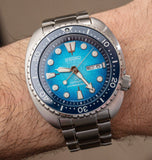 Buy Shop Seiko US Special Edition Automatic Green Dial Silver Steel Strap Watch for Men - SRPH57 USA Online