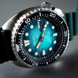 Buy Shop Seiko US Special Edition Automatic Green Dial Silver Steel Strap Watch for Men - SRPH57 USA Online