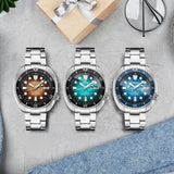 Buy Shop Seiko US Special Edition Automatic Green Dial Silver Steel Strap Watch for Men - SRPH57 USA Online