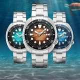 Buy Shop Seiko US Special Edition Automatic Green Dial Silver Steel Strap Watch for Men - SRPH57 USA Online