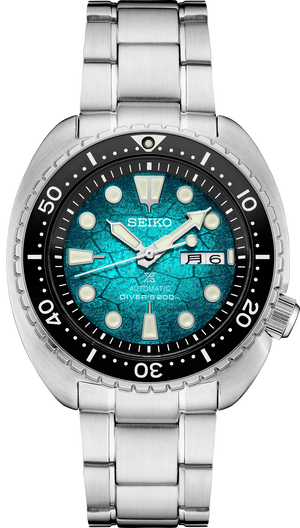 Buy Shop Seiko US Special Edition Automatic Green Dial Silver Steel Strap Watch for Men - SRPH57 USA Online