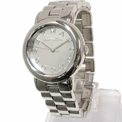Buy Shop Marc Jacobs Marci Silver Dial Silver Steel Strap Watch for Women - MBM3097 USA Online