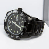 Buy Shop Emporio Armani Sportivo Quartz Black Dial Black Steel Strap Watch For Men - AR6049 USA Online