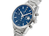 Buy Shop Tag Heuer Carrera Chronograph 41mm Blue Dial Silver Steel Strap Watch for Men - CBK2112.BA0715 USA Online