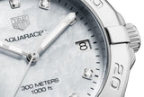 Buy Shop Tag Heuer Aquaracer White Mother of Pearl Dial Watch for Women - WBD1314.BA0740 USA Online