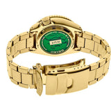 Buy Shop Seiko 5 Sports HUF Limited Edition Green Dial Gold Steel Strap Watch For Men - SRPJ20 USA Online