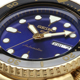 Buy Shop Seiko 5 Sports US Special Edition Automatic Blue Dial Gold Steel Strap Watch For Men - SRPK20 USA Online
