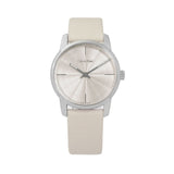 Buy Shop Calvin Klein City White Dial White Leather Strap Watch for Women - K2G231XH USA Online