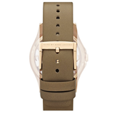Buy Shop Marc Jacobs Henry Dinky Skeleton Beige Dial Beige Leather Strap Watch for Women - MBM1245 USA Online