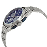 Maserati Trimarano Chronograph Blue Dial Silver Steel Strap Watch For Men - R8873632004