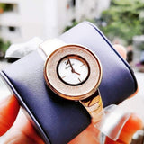 Buy Shop Swarovski Crystalline Bracelet White Dial Rose Gold Steel Strap Watch for Women - 5269250 USA Online