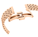 Buy Shop Swarovski Certa Crystals Silver Dial Rose Gold Steel Strap Watch for Women - 5672981 USA Online