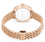 Buy Shop Swarovski Certa Crystals Silver Dial Rose Gold Steel Strap Watch for Women - 5672981 USA Online