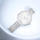 Buy Shop Swarovski Certa Crystals Silver Dial Silver Steel Strap Watch for Women - 5673022 USA Online