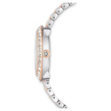 Buy Shop Swarovski Certa Crystals Silver Dial Two Tone Steel Strap Watch for Women - 5672971 USA Online