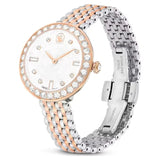 Buy Shop Swarovski Certa Crystals Silver Dial Two Tone Steel Strap Watch for Women - 5672971 USA Online