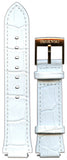 Buy Shop Swarovski Citra Sphere Chrono White Dial White Leather Strap Watch for Women - 5080602 USA Online