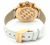 Buy Shop Swarovski Citra Sphere Chrono White Dial White Leather Strap Watch for Women - 5080602 USA Online