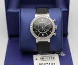 Buy Shop Swarovski Citra Sphere Chronograph Black Dial Black Leather Strap Watch for Women - 5027131 USA Online