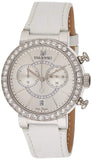 Buy Shop Swarovski Citra Sphere Chronograph White Dial White Leather Strap Watch for Women - 5027127 USA Online