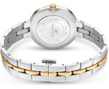 Buy Shop Swarovski Cosmopolitan Black Dial Two Tone Steel Strap Watch for Women - 5644072 USA Online