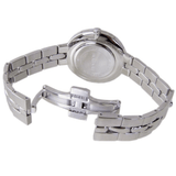 Buy Shop Swarovski Cosmopolitan Blue Dial Silver Steel Strap Watch for Women - 5517790 USA Online