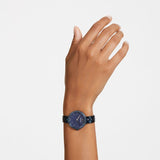 Buy Shop Swarovski Cosmopolitan Crystals Blue Dial Blue Steel Strap Watch for Women - 5647452 USA Online