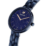 Buy Shop Swarovski Cosmopolitan Crystals Blue Dial Blue Steel Strap Watch for Women - 5647452 USA Online