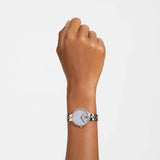 Buy Shop Swarovski Cosmopolitan Crystals Silver Dial Two Tone Steel Strap Watch for Women - 5644081 USA Online