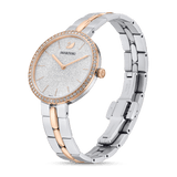 Buy Shop Swarovski Cosmopolitan Crystals Silver Dial Two Tone Steel Strap Watch for Women - 5644081 USA Online