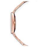 Buy Shop Swarovski Cosmopolitan Diamond Powder Silver Dial Rose Gold Steel Strap Watch for Women - 5517803 USA Online